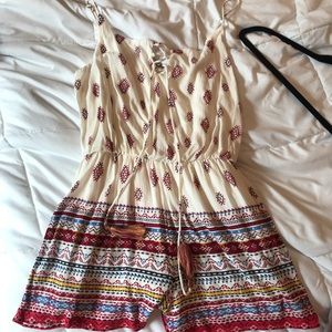 Xhilaration Aztec Romper
